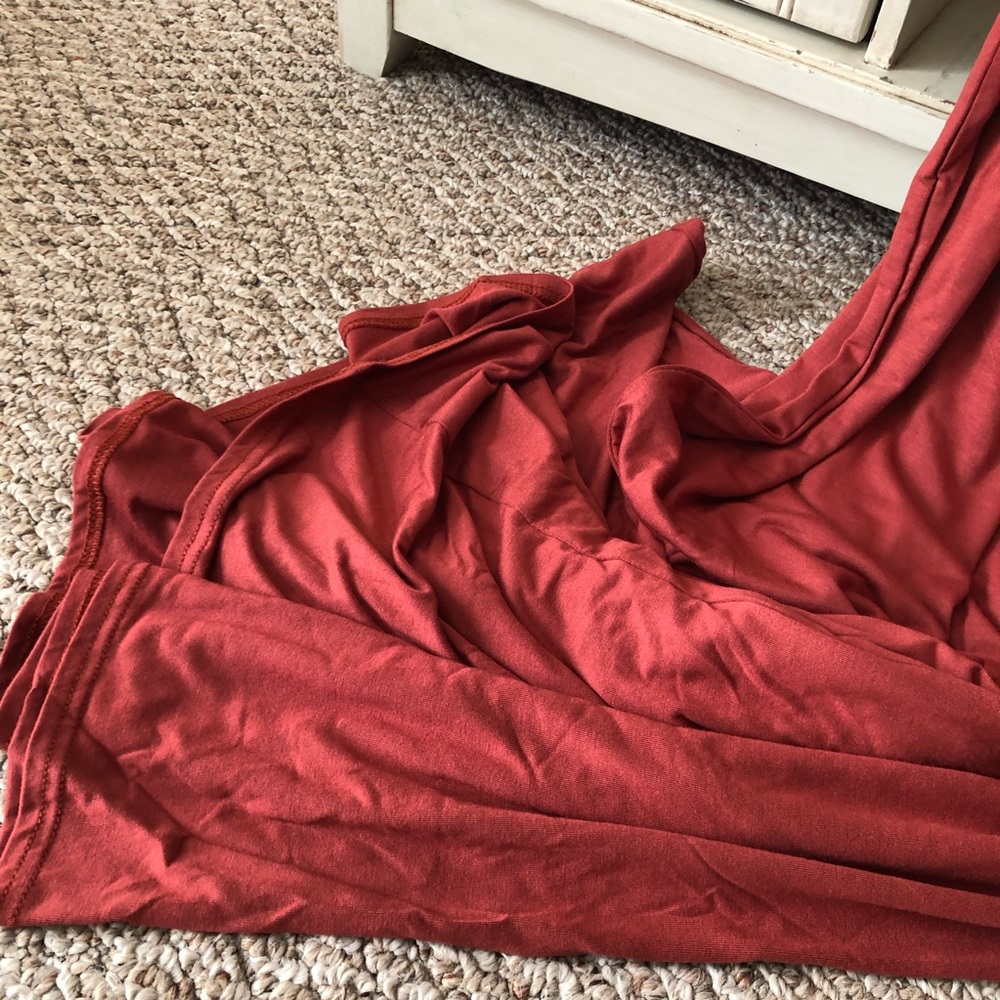 Rust Maxi Skirt - Picture 4 of 7